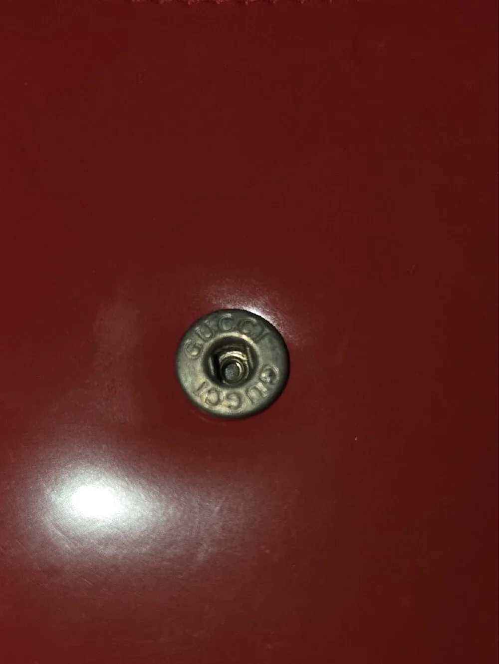 LOW START Gucci Red Patent Cardholder Wallet - Picture 9 of 12